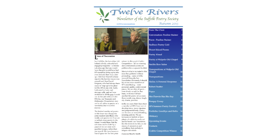 Twelve Rivers Vol.4 Iss.2 Autumn-Winter 2013
