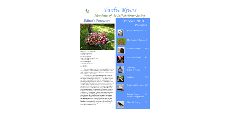 Twelve Rivers Vol.1 Iss.2 Autumn-Winter 2010