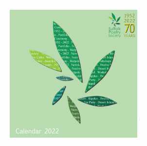 Sps Calendar 2022 70Th Anniversary Calendar 2022 – Suffolk Poetry Society