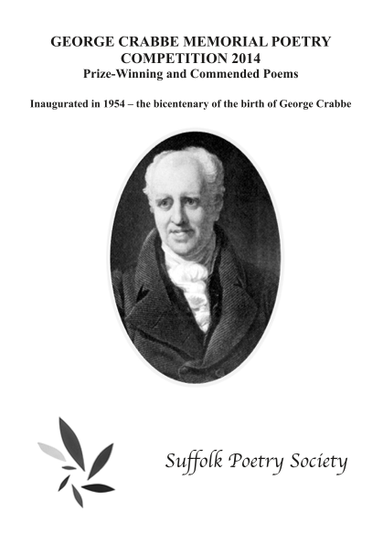 George Crabbe Poetry Competition Anthology 2014