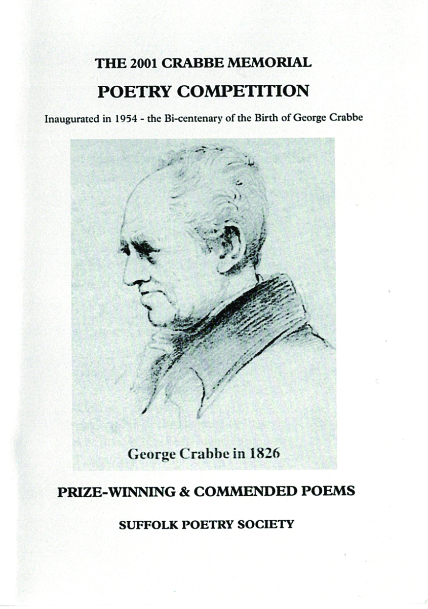 Crabbe Memorial Poetry Competition Anthology 2001