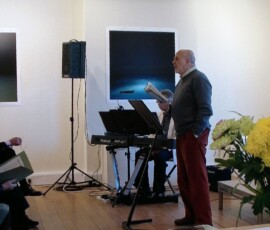 Rodney Pybus reading Black Pansies