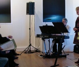 Carol Bleiker singing Black Pansies