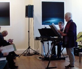 Pauline Stainer reading her Mirror Canon