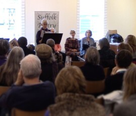 Pauline Stainer reading her Mirror Canon