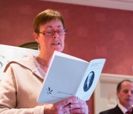 Janni Elmoos reading for Kaaren Whitney, Highly Commended with Best Beltane