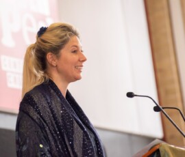 Alfie Davies reading for Felixstowe Café Poets Alex Davies