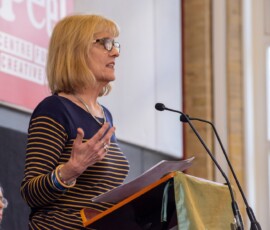 Sue Benbow reading for New Words:Fresh Voices Sue Benbow