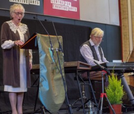 Lynne Nesbit & Colin Whyles performing six songs from the song cycle 'Islands of Love'. Lynne Nesbit & Colin Whyles