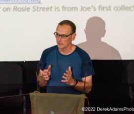 Richard Whiting giving a close reading