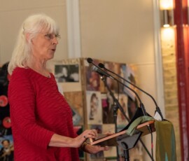 Fran Reader for Arlingtons Café Poets Fran Reader for Arlingtons Café Poets