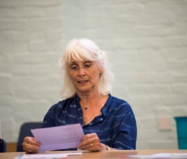 Fran Reader at the Suffolk ONE workshop Fran Reader at the Suffolk ONE workshop