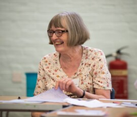 Diane Jackman at the Suffolk ONE workshop Diane Jackman at the Suffolk ONE workshop