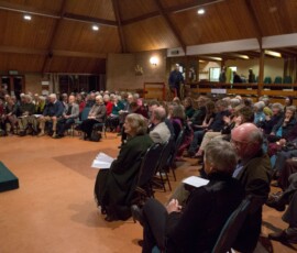 A packed audience A packed audience