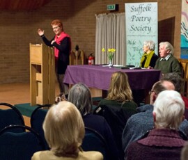 Pam Job giving thanks Pam Job giving thanks