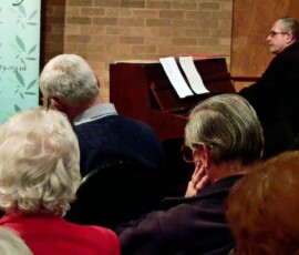 Alan Bullard closed with his composition Elegy Alan Bullard closed with his composition Elegy