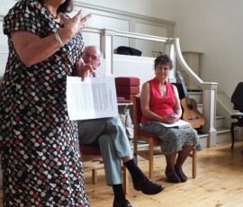 Clare Crossman on meeting Sorley MacLean Clare Crossman on meeting Sorley MacLean