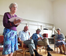 Joan Sheridan Smith reading in Latin, French and English Joan Sheridan Smith reading in Latin, French and English