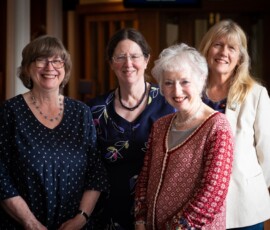 Beth Soule, Sue Wallace-Shaddad, Lynne Nesbit and Sue Foster
