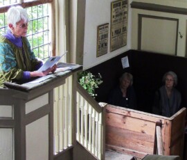 Pauline Stainer reading