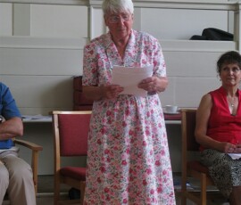 Beryl Dyson speaking in her native Suffolk dialect Beryl Dyson speaking in her native Suffolk dialect