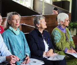 An audience entranced