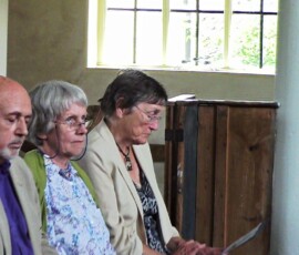 An audience entranced