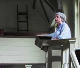 Elizabeth Bracken reading Sarah Ann Woodhead's 'Work'