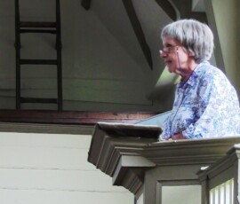 Elizabeth Bracken reading Sarah Ann Woodhead's 'Work'