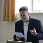 Luke Wright adjudicating Luke Wright adjudicating