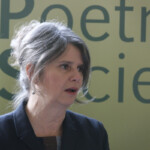 Esther Morgan reading the 1st prize winning poem 'XR' Esther Morgan reading the 1st prize winning poem 'XR'