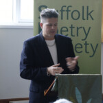 Luke Wright performing to the readers and guests. Luke Wright performing to the readers and guests.