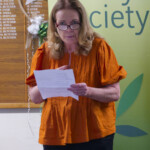 Fiona Clark reading her Commended poem 'Housemaid'. Fiona Clark reading her Commended poem 'Housemaid'.