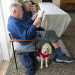David and Ann Healey with faithful companion David and Ann Healey with faithful companion