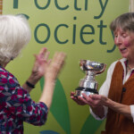 Lizzi Thistlethwayte receives the Rose Bowl. Lizzi Thistlethwayte receives the Rose Bowl.