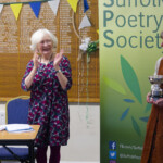 Lizzi Thistlethwayte with the Rose Bowl. Lizzi Thistlethwayte with the Rose Bowl.
