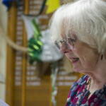Elizabeth Cook reading after the awards. Elizabeth Cook reading after the awards.