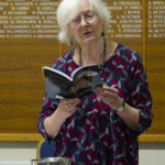 Elizabeth Cook reading after the awards. Elizabeth Cook reading after the awards.