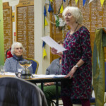 Elizabeth Cook reading after the awards. Elizabeth Cook reading after the awards.